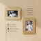Glitzhome® 3 Pack 4" x 6" Gold Honeycomb Resin Tabletop Picture Frames
